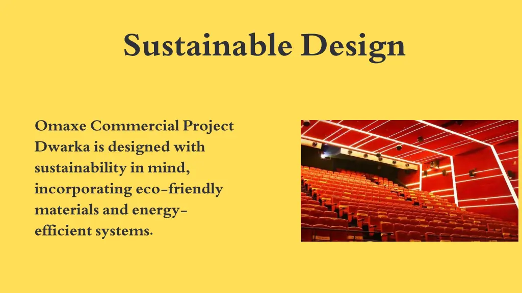 sustainable design