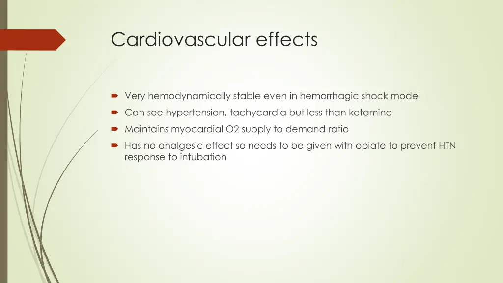 cardiovascular effects 2