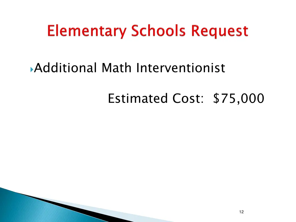 additional math interventionist