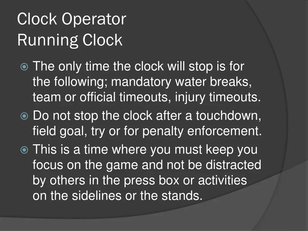 clock operator running clock 1