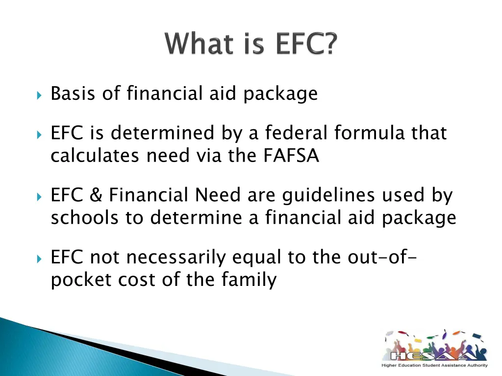 basis of financial aid package