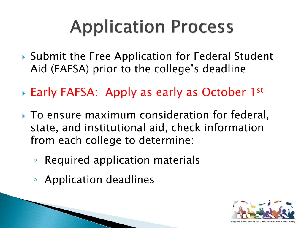 submit the free application for federal student