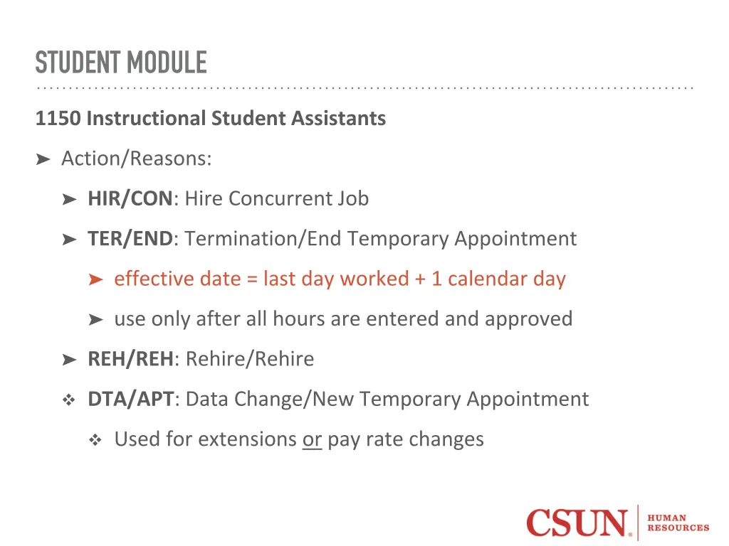 student module 7