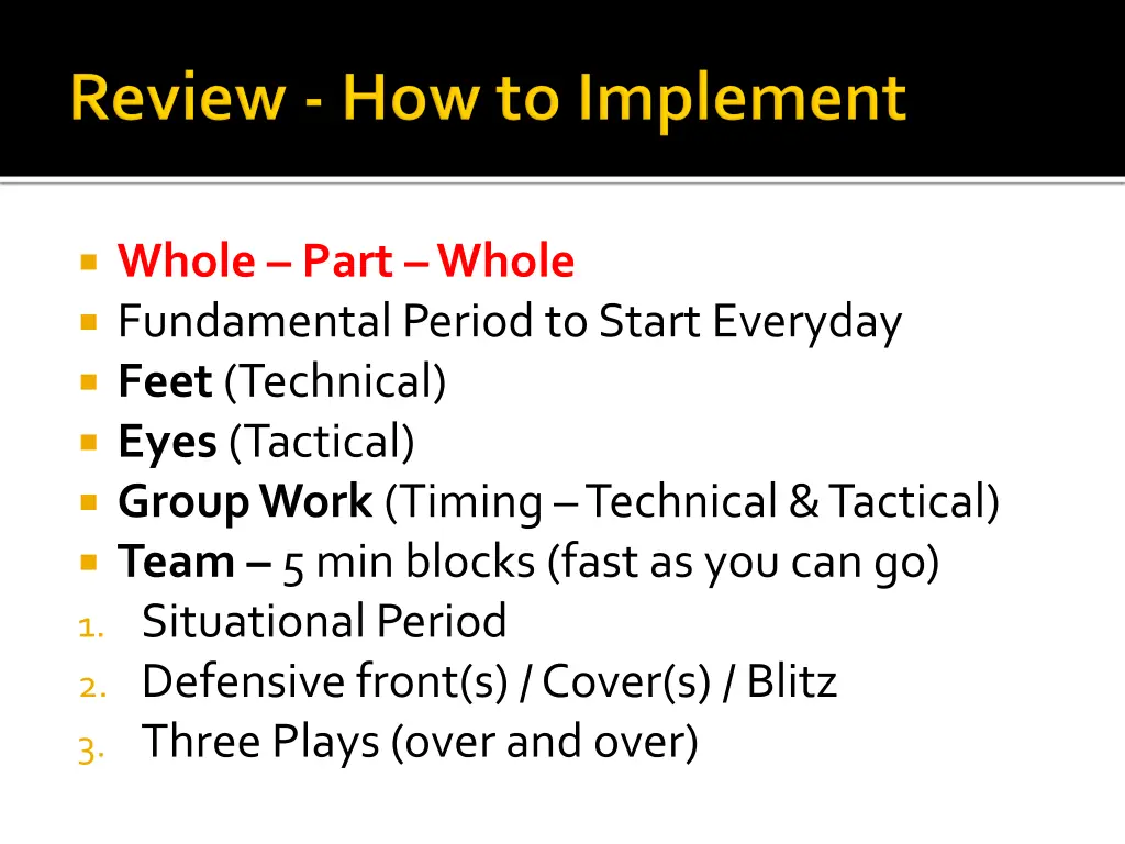 whole part whole fundamental period to start