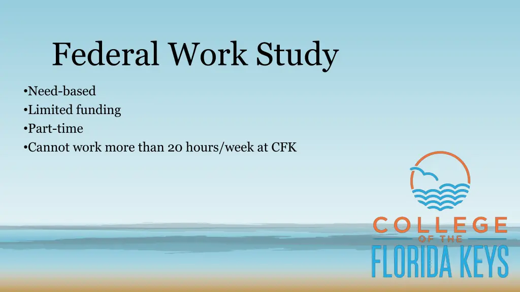 federal work study