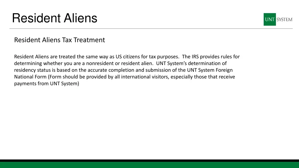 resident aliens