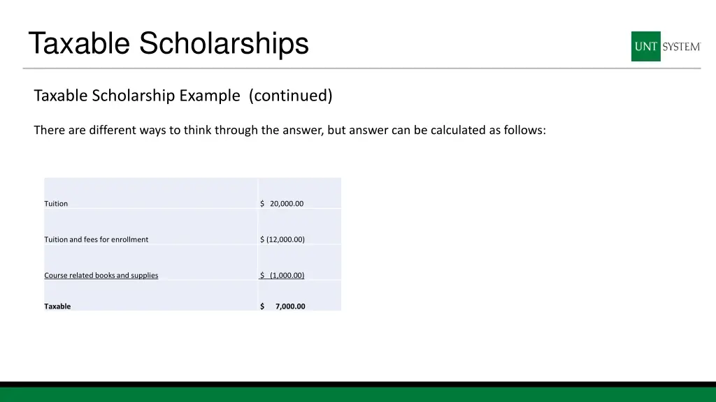 taxable scholarships 4