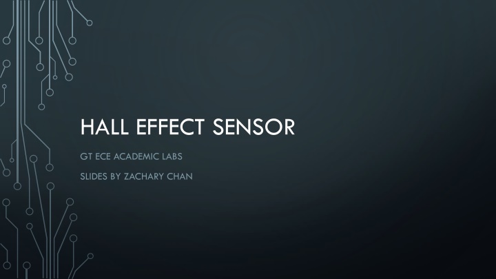 hall effect sensor