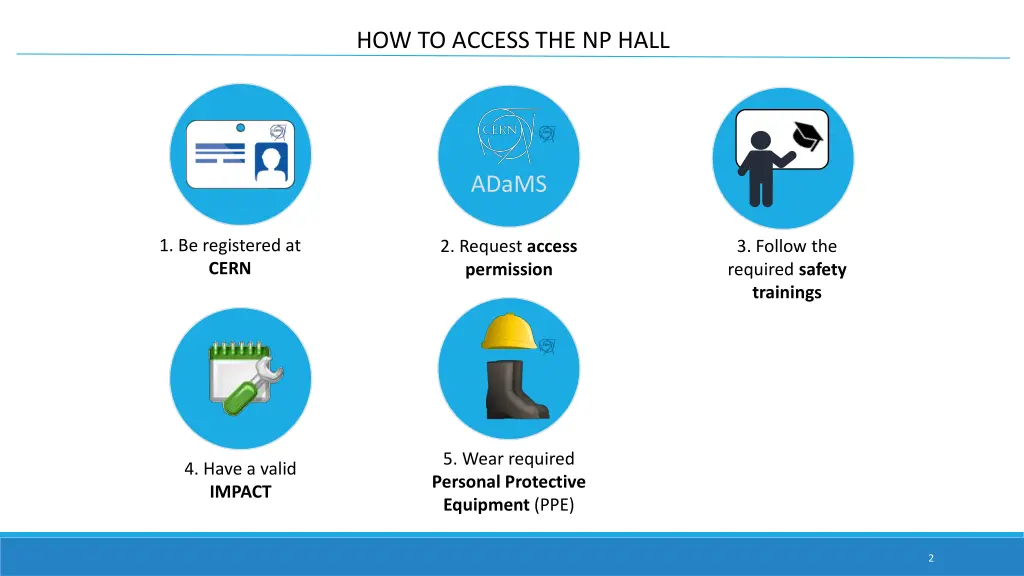 how to access the np hall