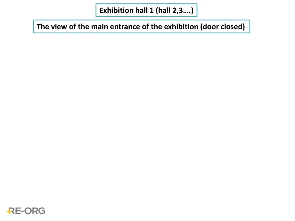 exhibition hall 1 hall 2 3