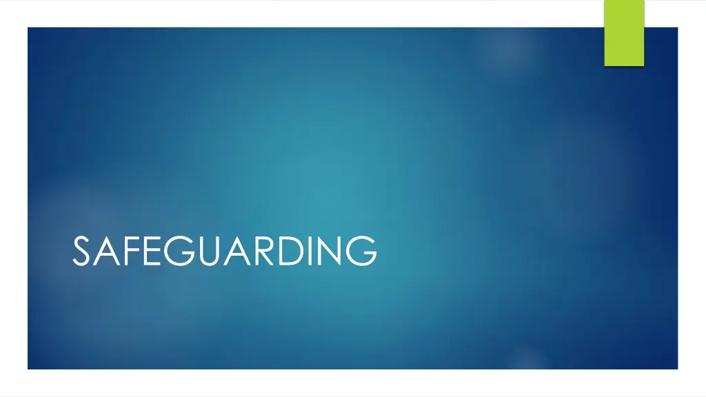 safeguarding