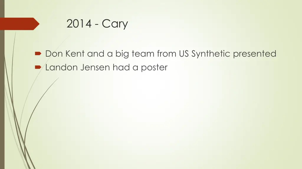 2014 cary