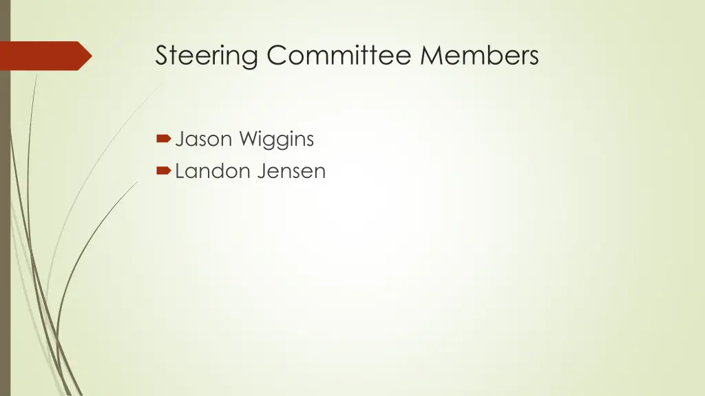 steering committee members