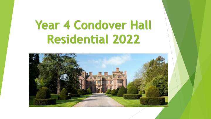 year 4 condover hall residential 2022