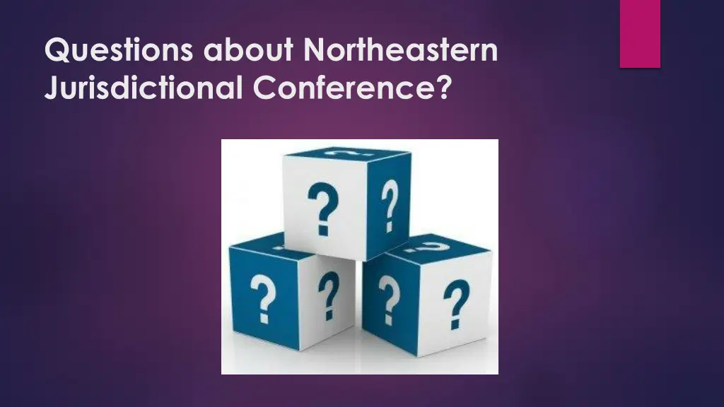 questions about northeastern jurisdictional