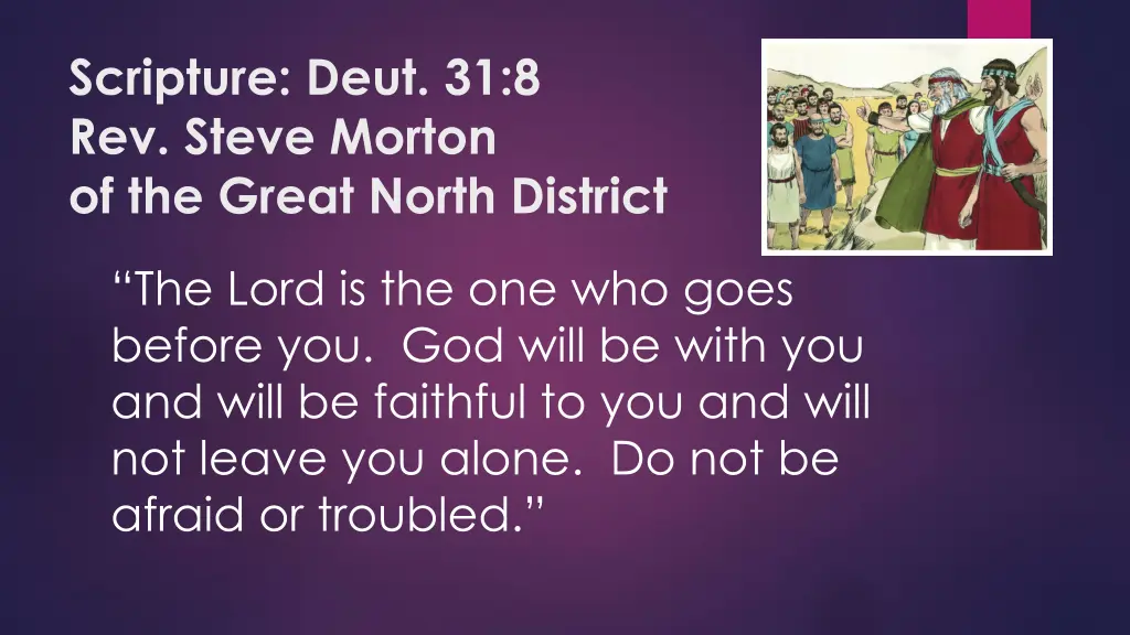 scripture deut 31 8 rev steve morton of the great