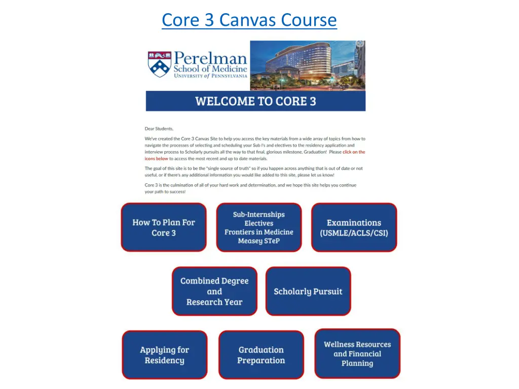 core 3 canvas course