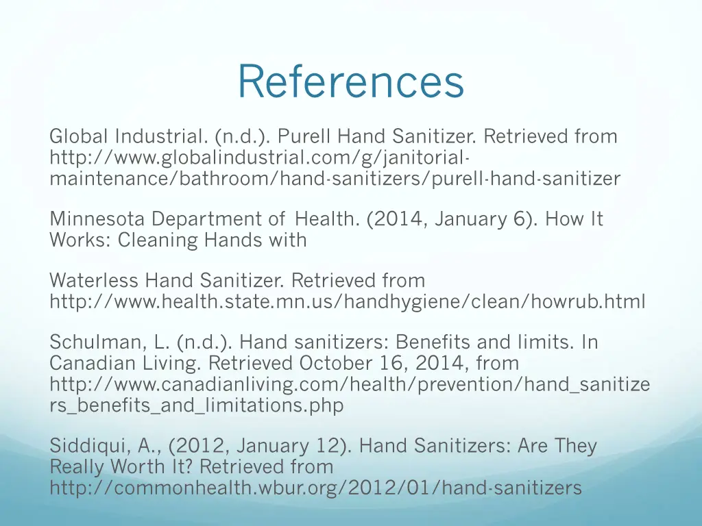 references