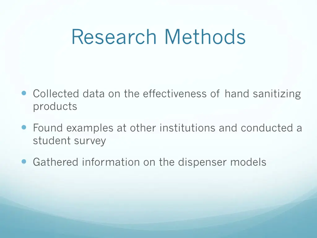 research methods