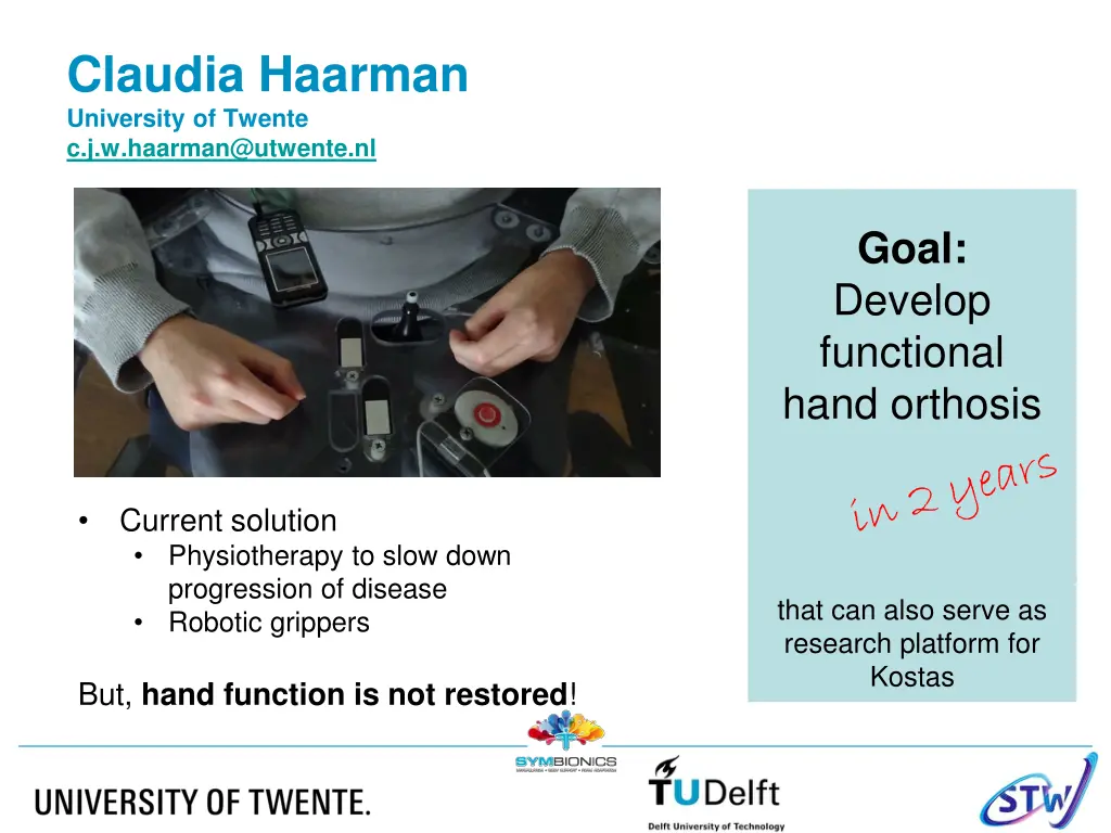 claudia haarman university of twente