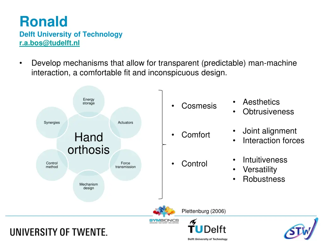 ronald delft university of technology