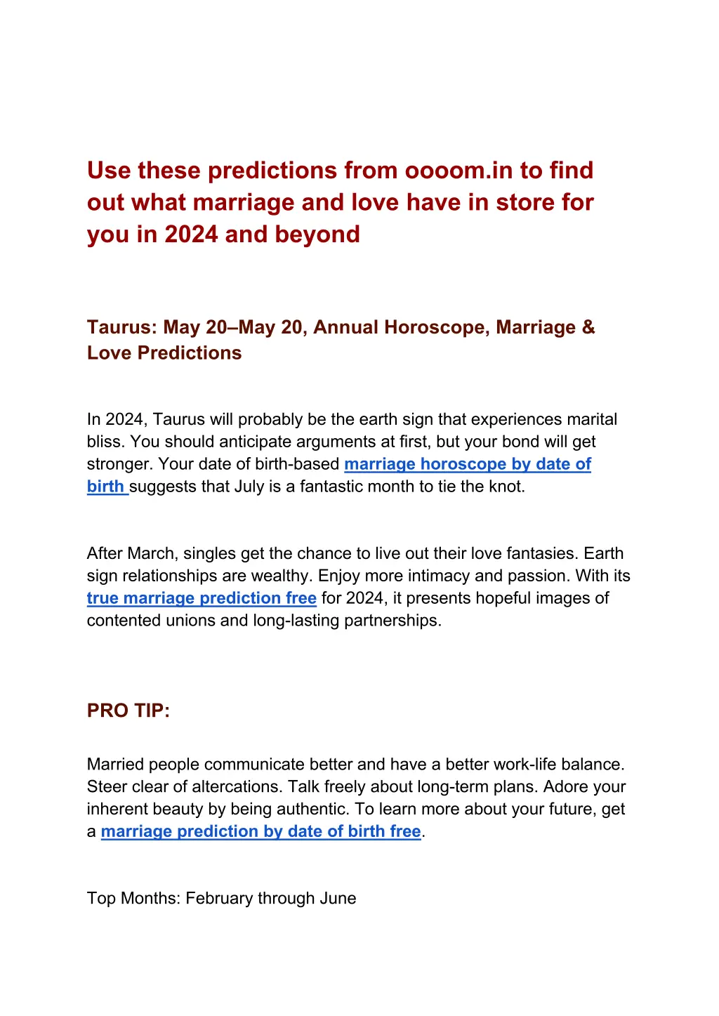 use these predictions from oooom in to find