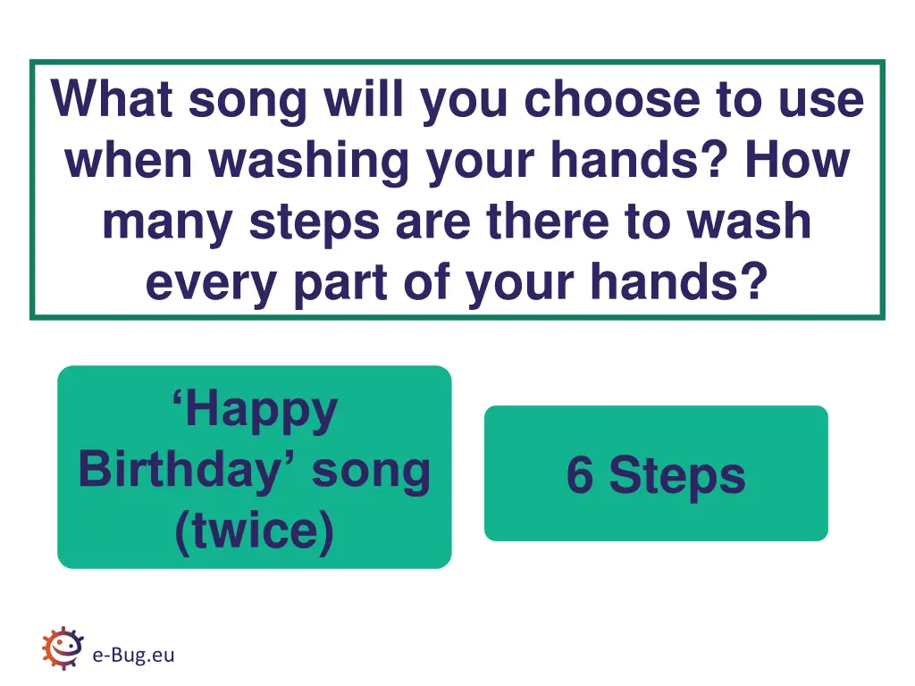 what song will you choose to use when washing