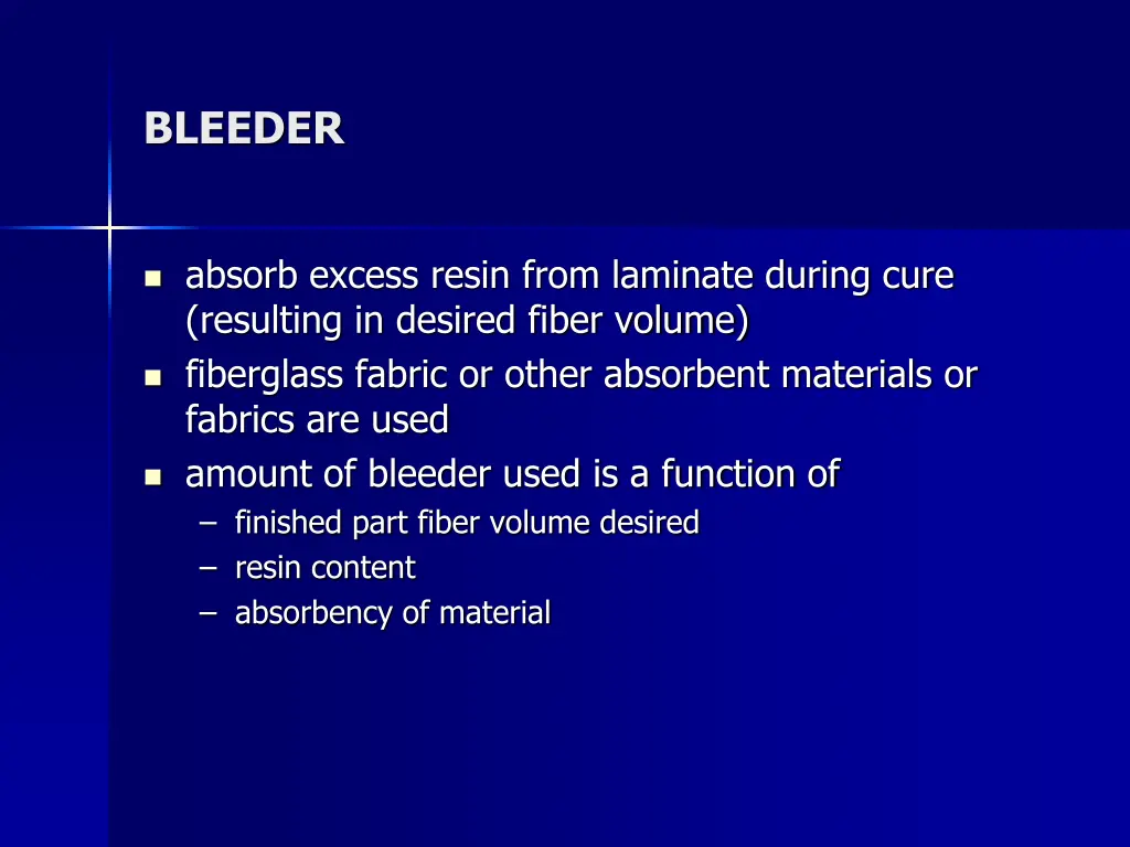 bleeder