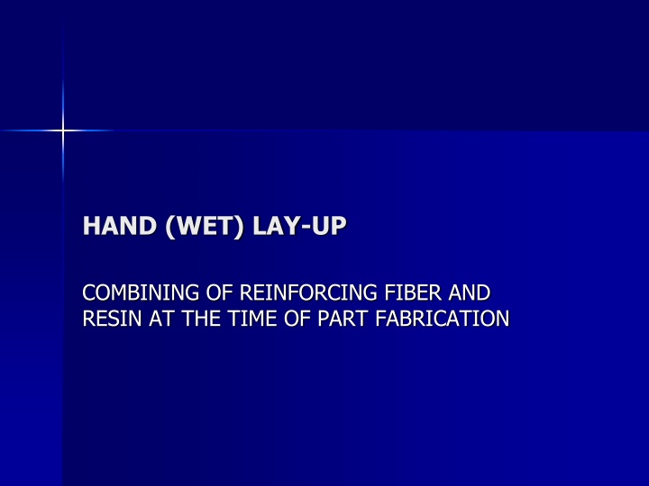 hand wet lay up