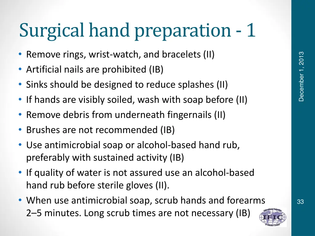 surgical hand preparation 1