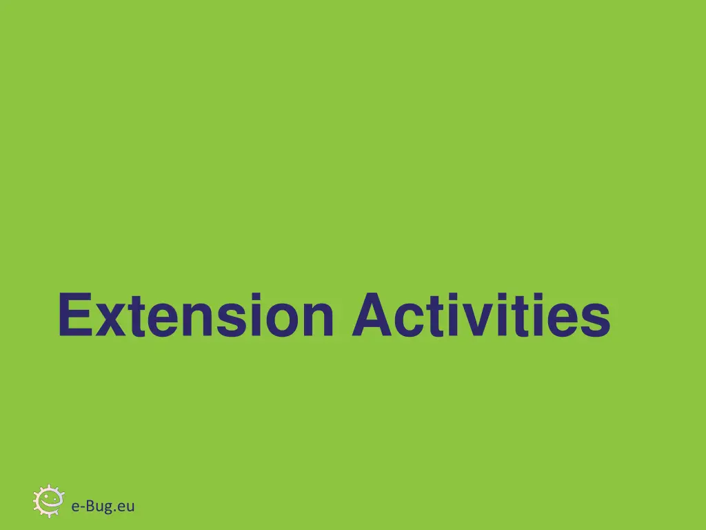 extension activities