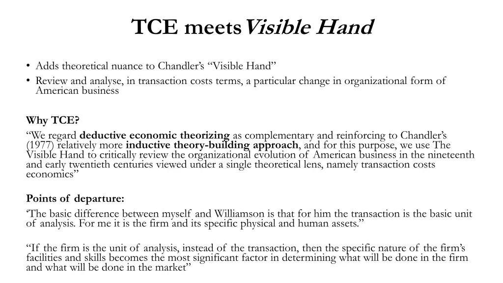 tce meetsvisible hand