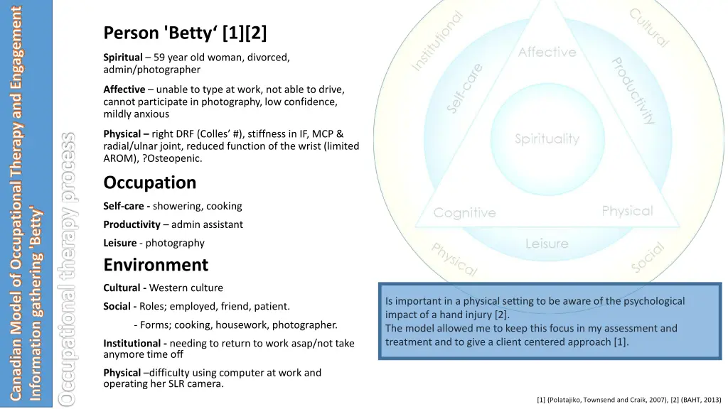 canadian model of occupational therapy