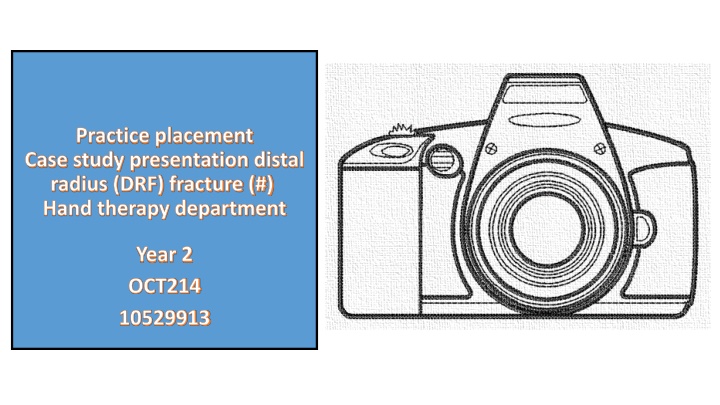 practice placement case study presentation distal