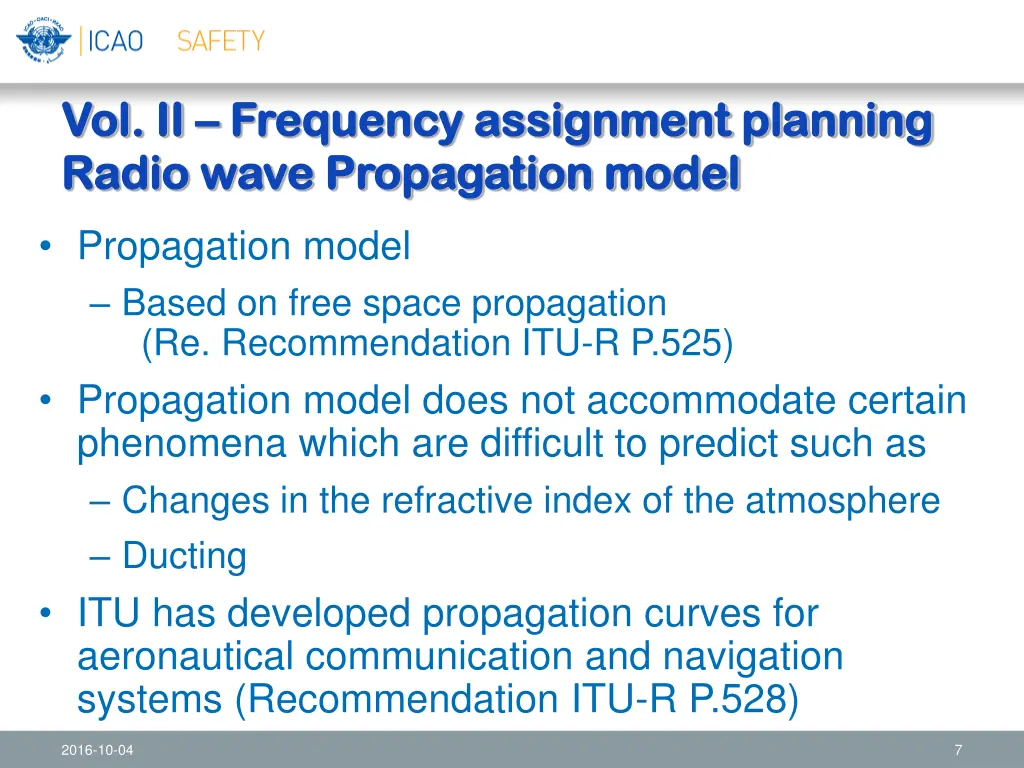 vol ii vol ii frequency assignment planning 3