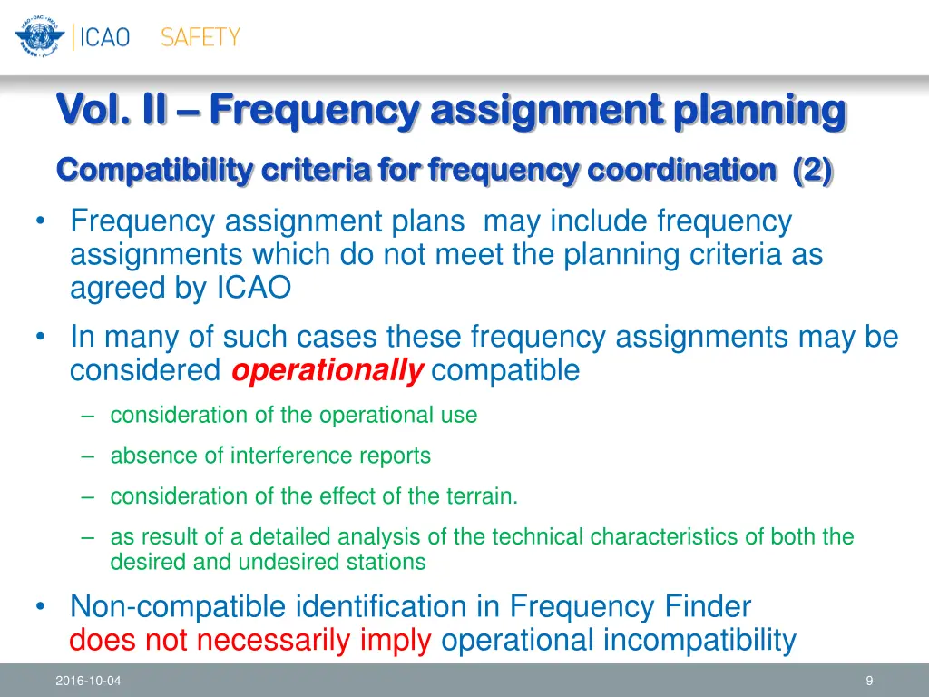 vol ii vol ii frequency assignment planning 5