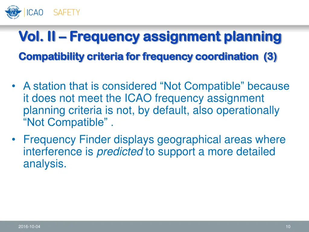 vol ii vol ii frequency assignment planning 6