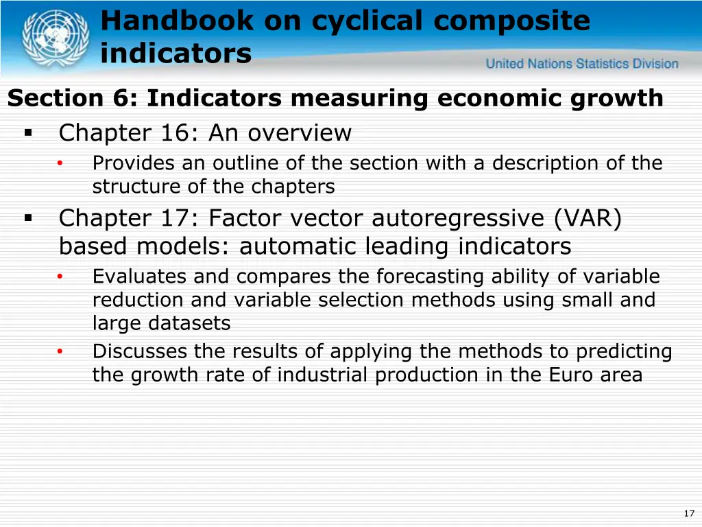 handbook on cyclical composite indicators 3