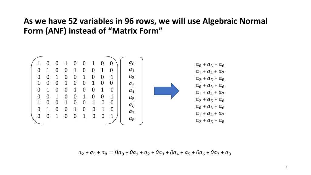 as we have 52 variables in 96 rows we will