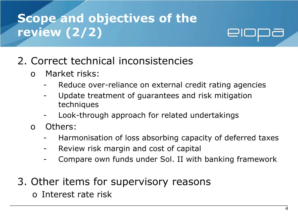 scope and objectives of the review 2 2