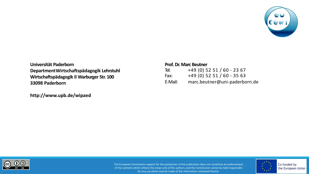 universit t paderborn department wirtschaftsp