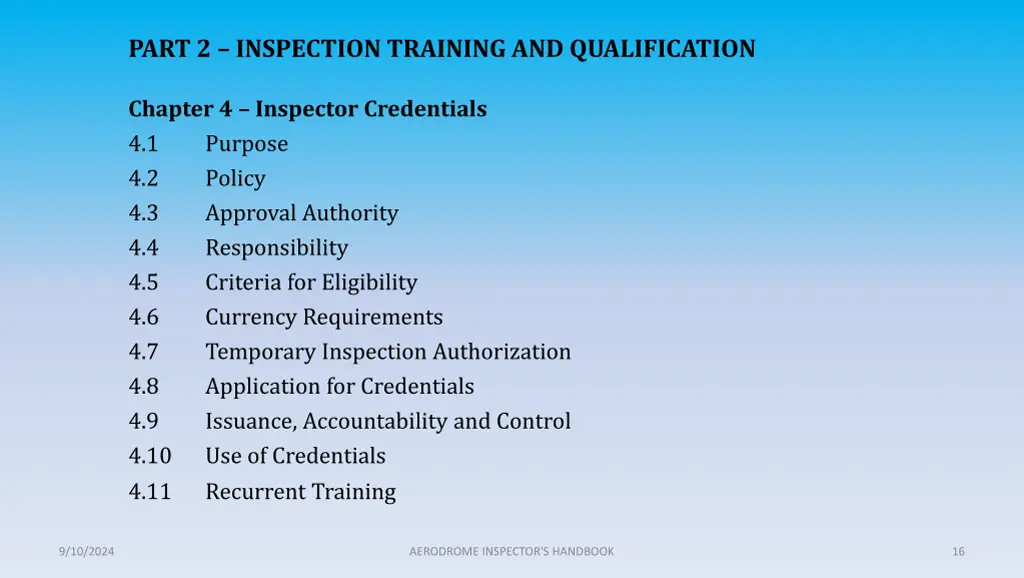 part 2 inspection training and qualification 3