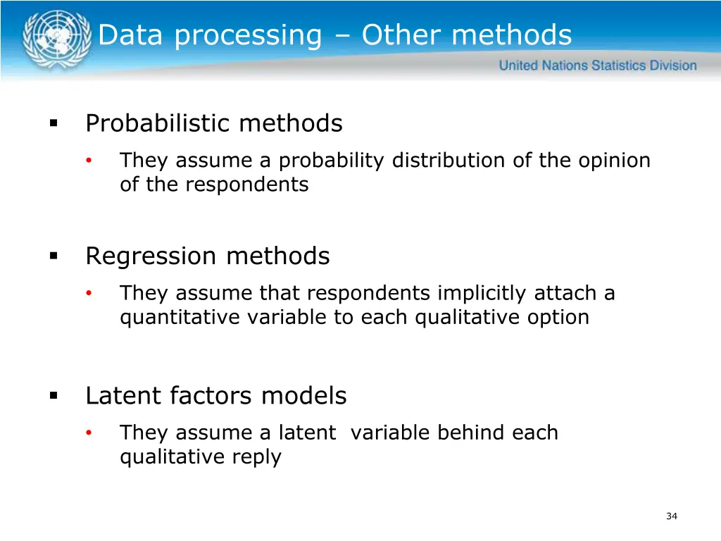 data processing other methods