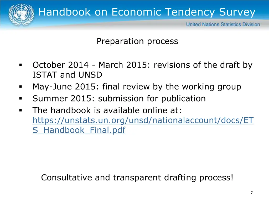 handbook on economic tendency survey 4