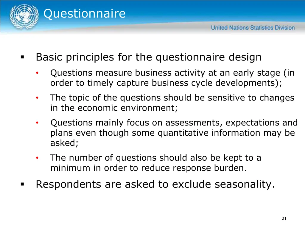 questionnaire