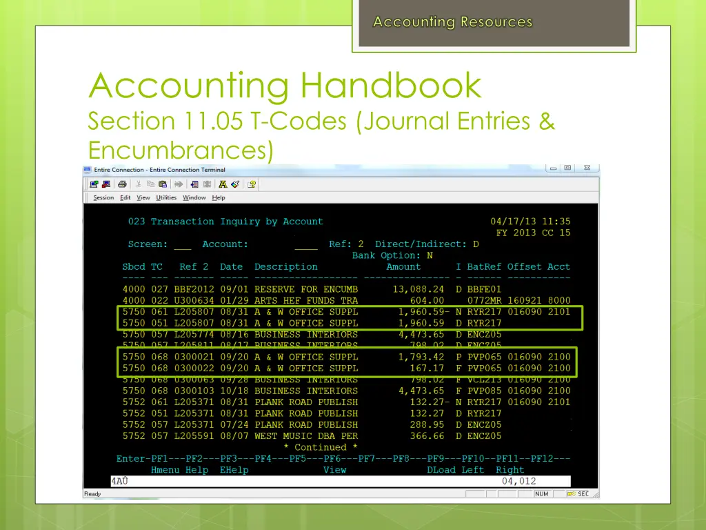 accounting resources 10