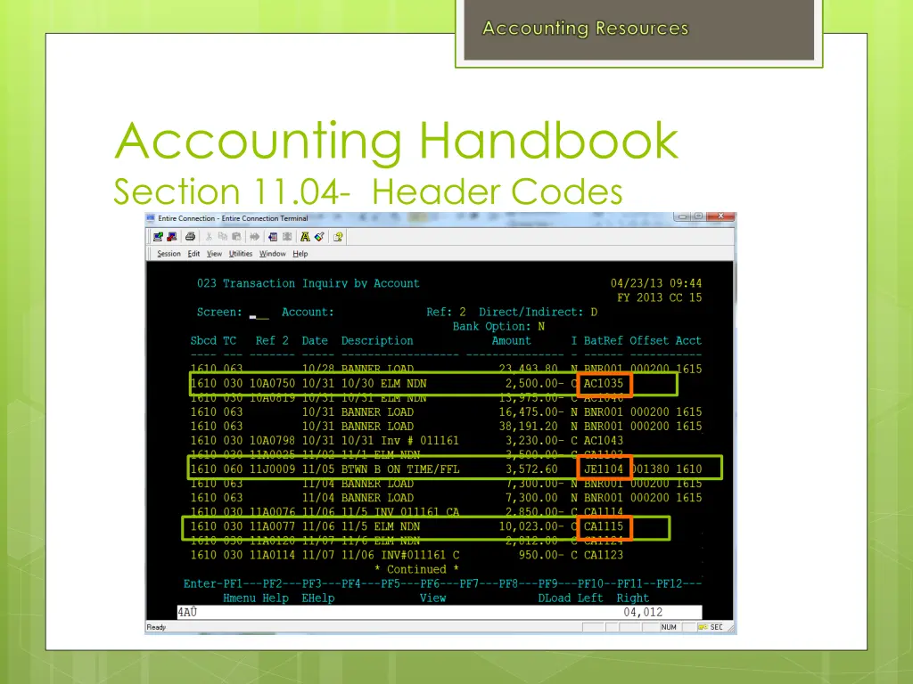 accounting resources 11