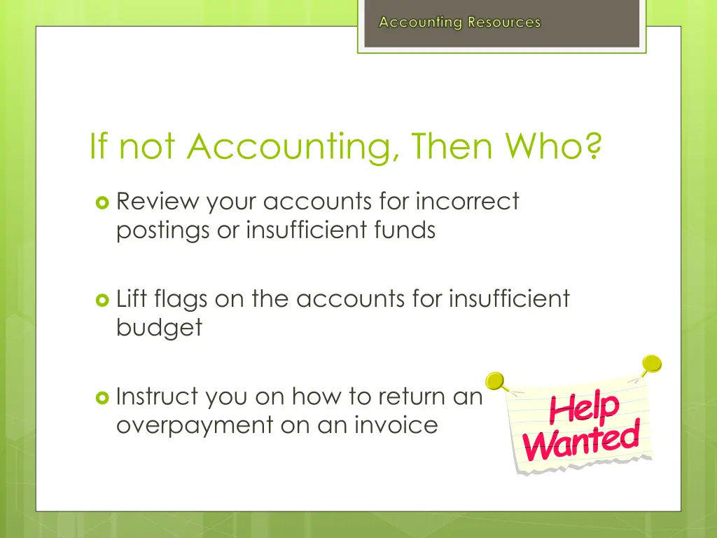 accounting resources 14