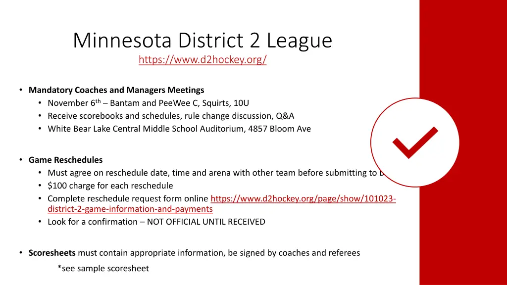 minnesota district 2 league https www d2hockey org