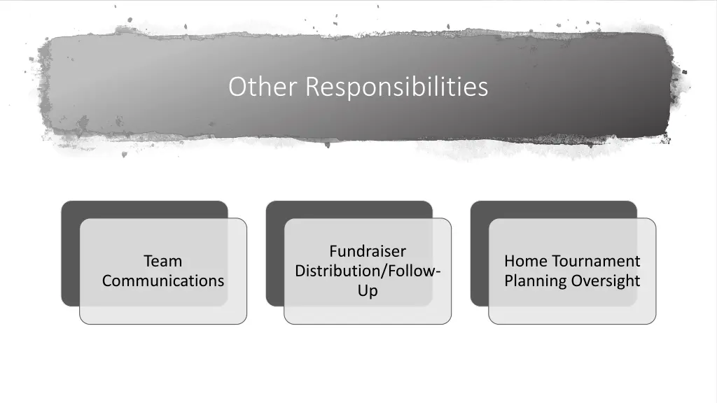 other responsibilities